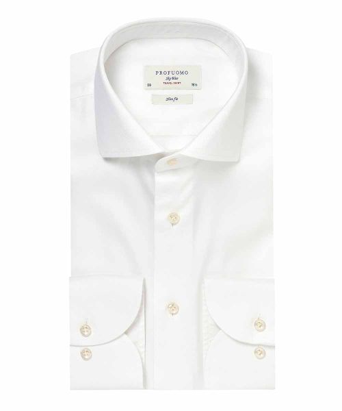Profuomo - Travel Shirt White